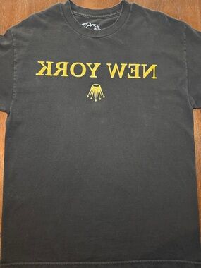SSUR X Mighty Healthy Black Graphic Shirt Large New York